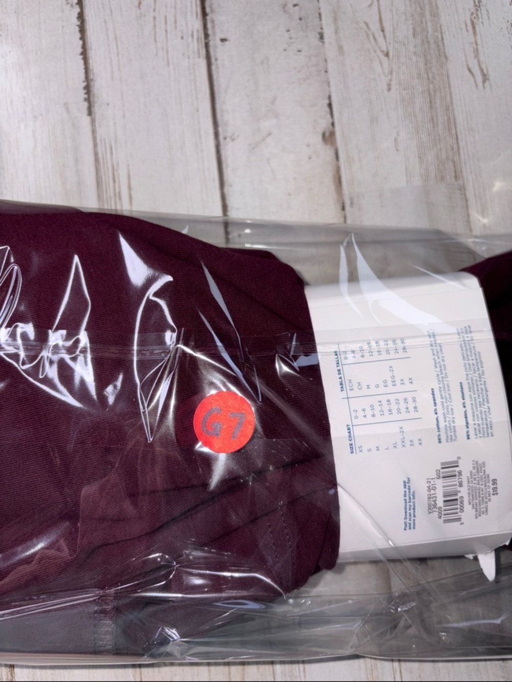 Old Navy High-Rise Double Knotted Ankle Leggings Size 4X New - Picture 11 of 11